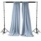 Pack of 2 Polyester Poplin Backdrop Drapes 96 x 58 Inch Semi-Opaque Event Panels